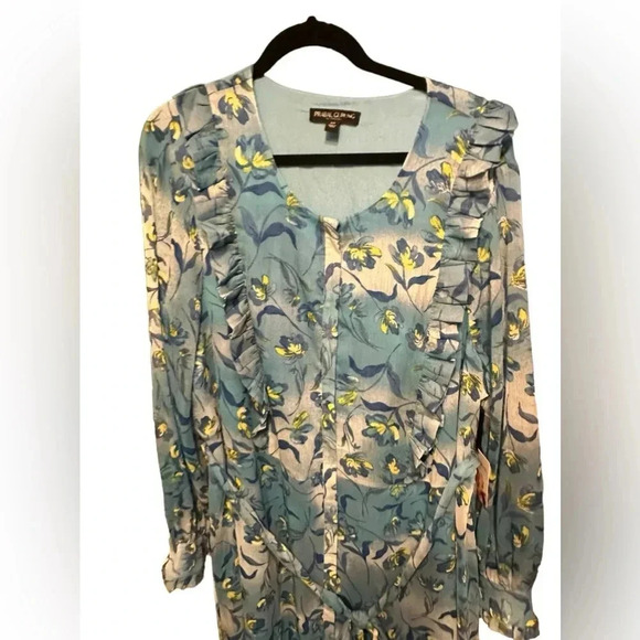 Prabal Gurung paradise blue maxi dress size 3X - Picture 10 of 16